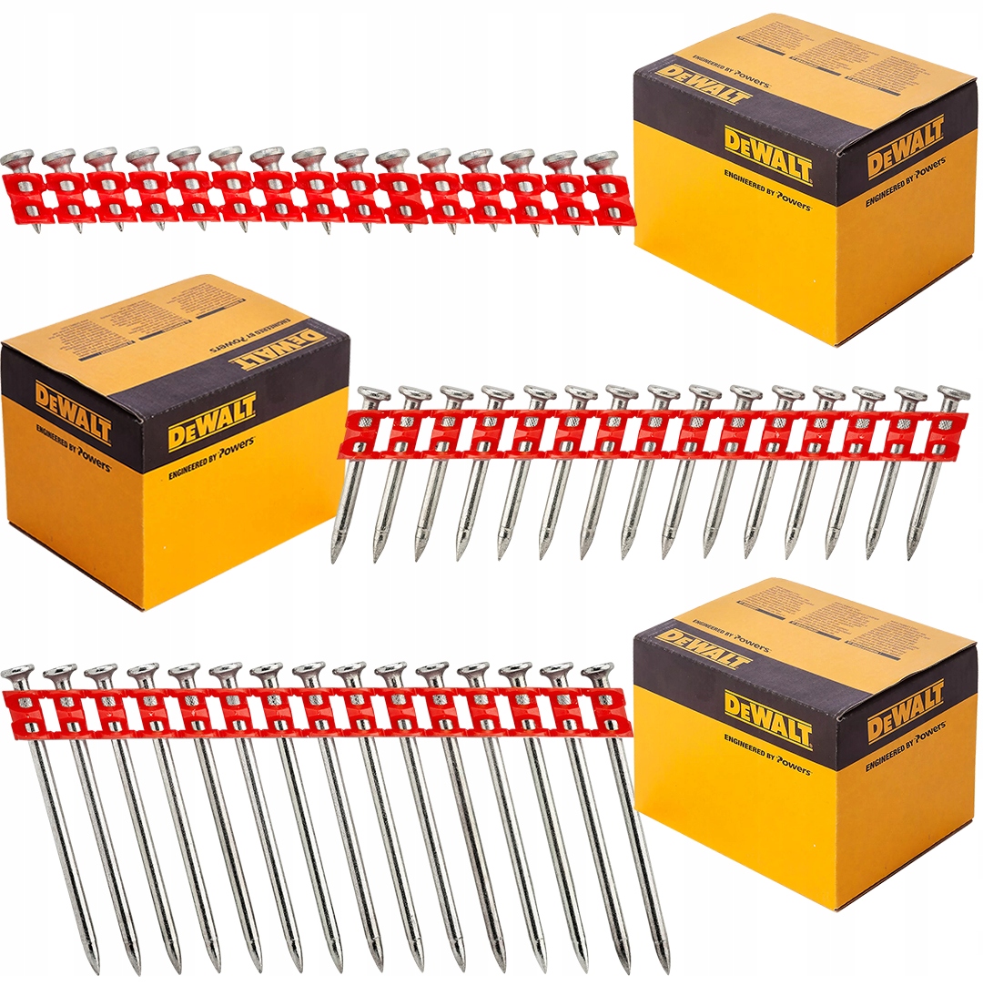 DeWalt 22 betónových klincov 1005 ks.